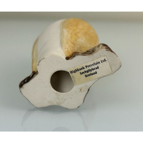 Highbank Porcelain Lochgilphead Scotland Owl Figure, Home Decor, Bird Branch - Picture 7 of 9